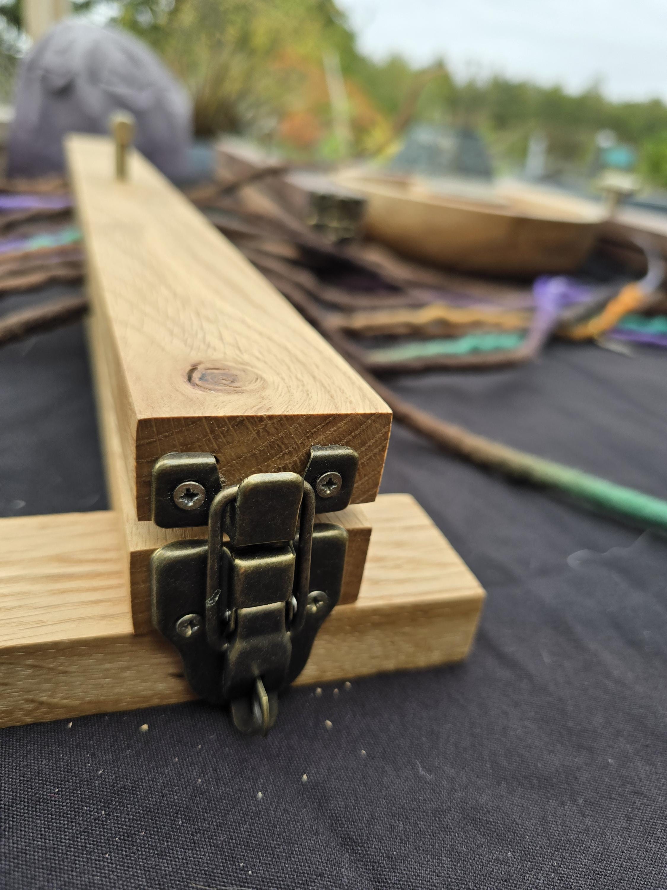 Wooden dreadlock making tool