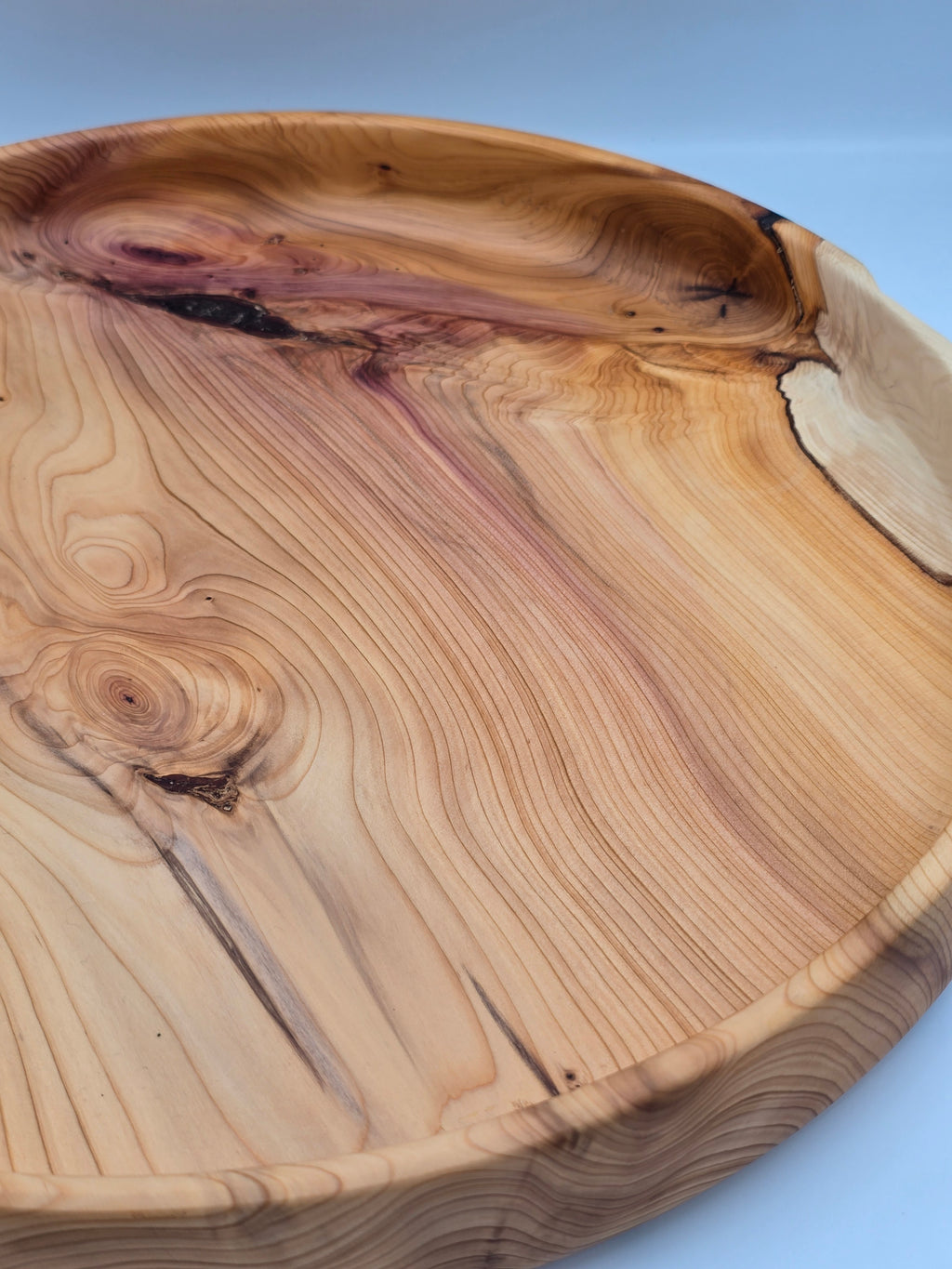 Yew platter