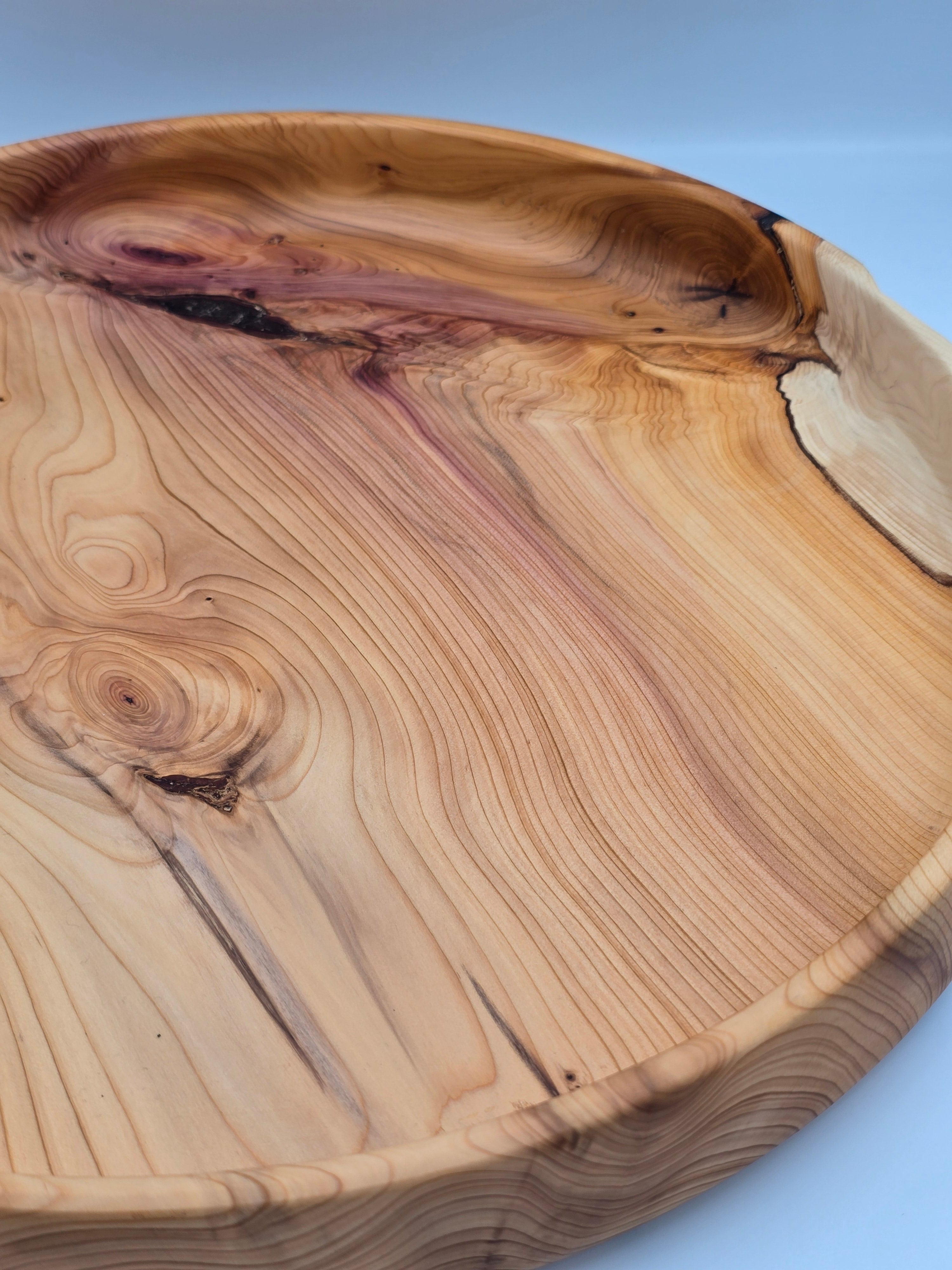Yew platter