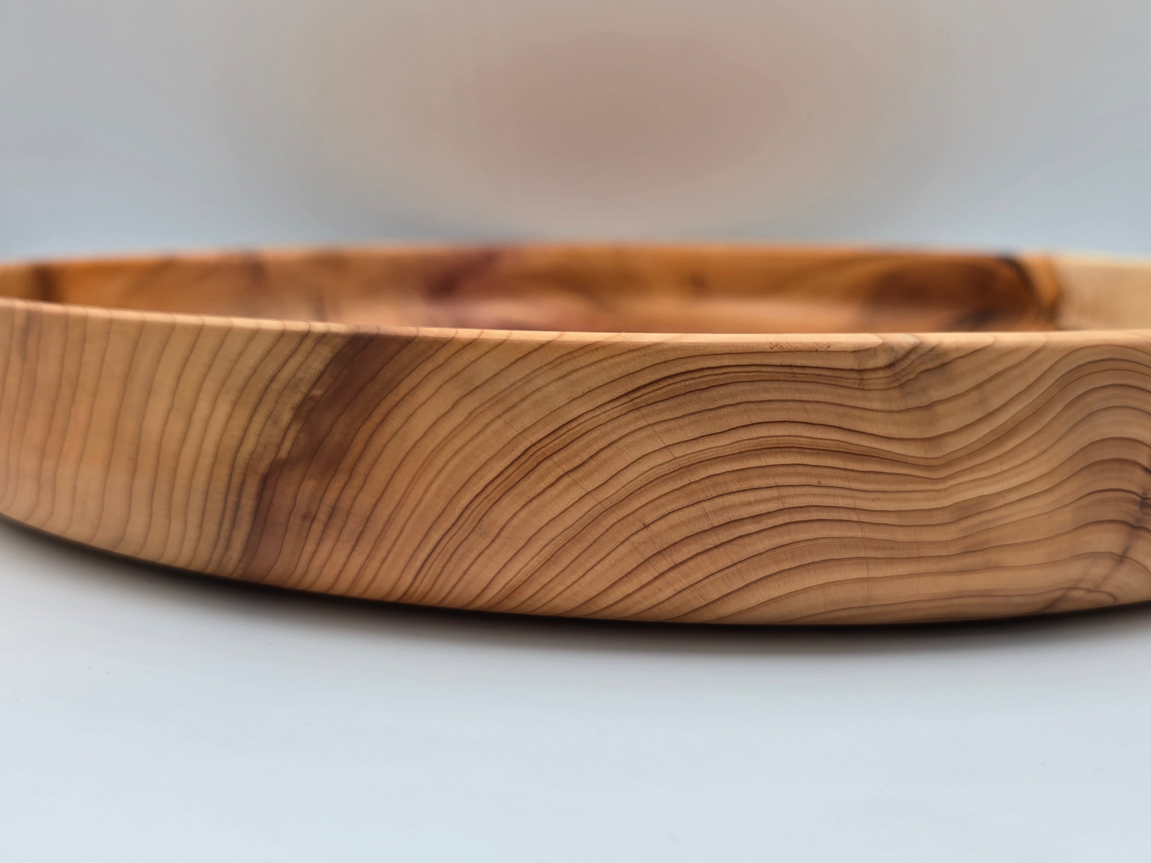 Yew platter