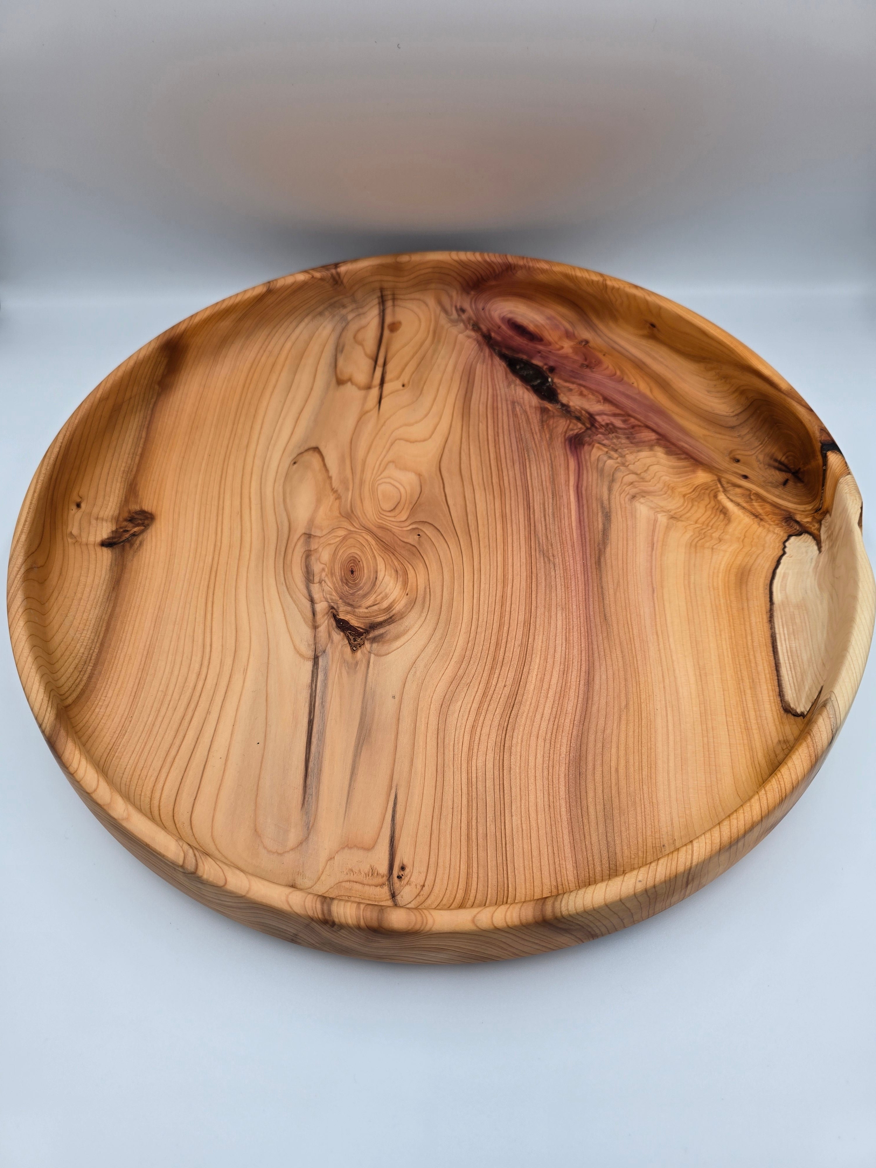 Yew platter