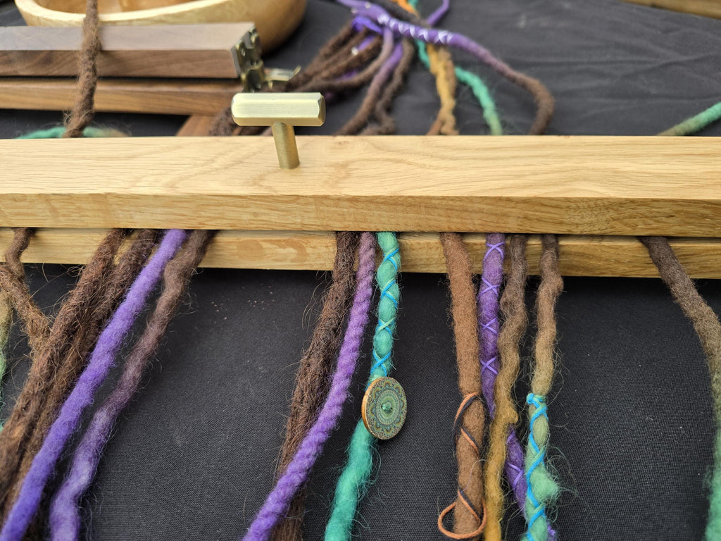 Wooden dreadlock making tool