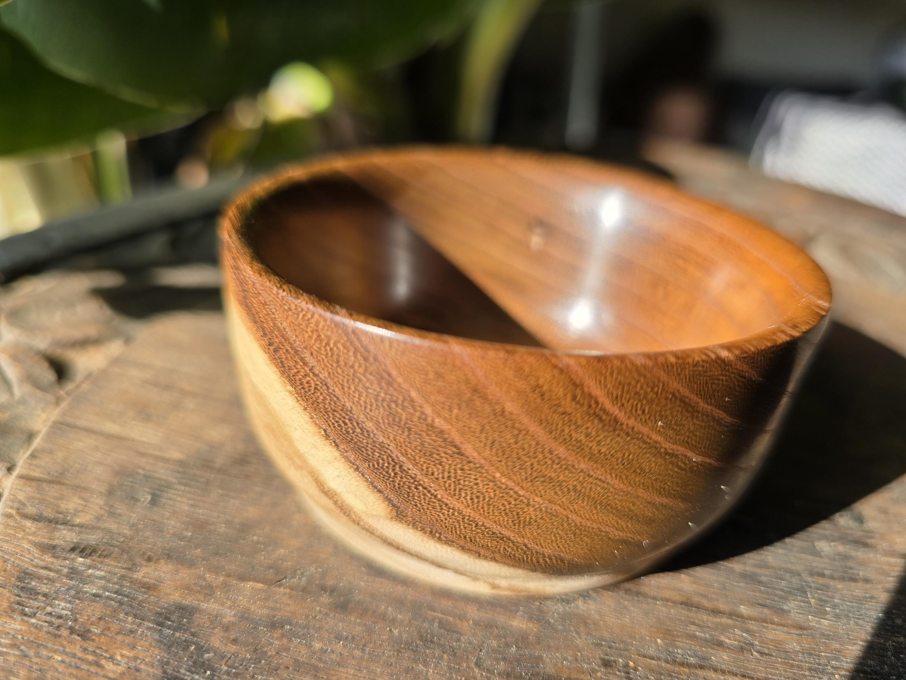 Wooden jewellery dish