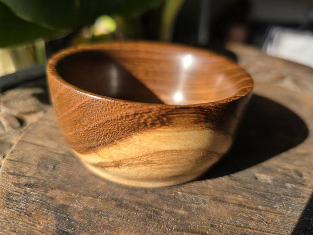 Wooden jewellery dish