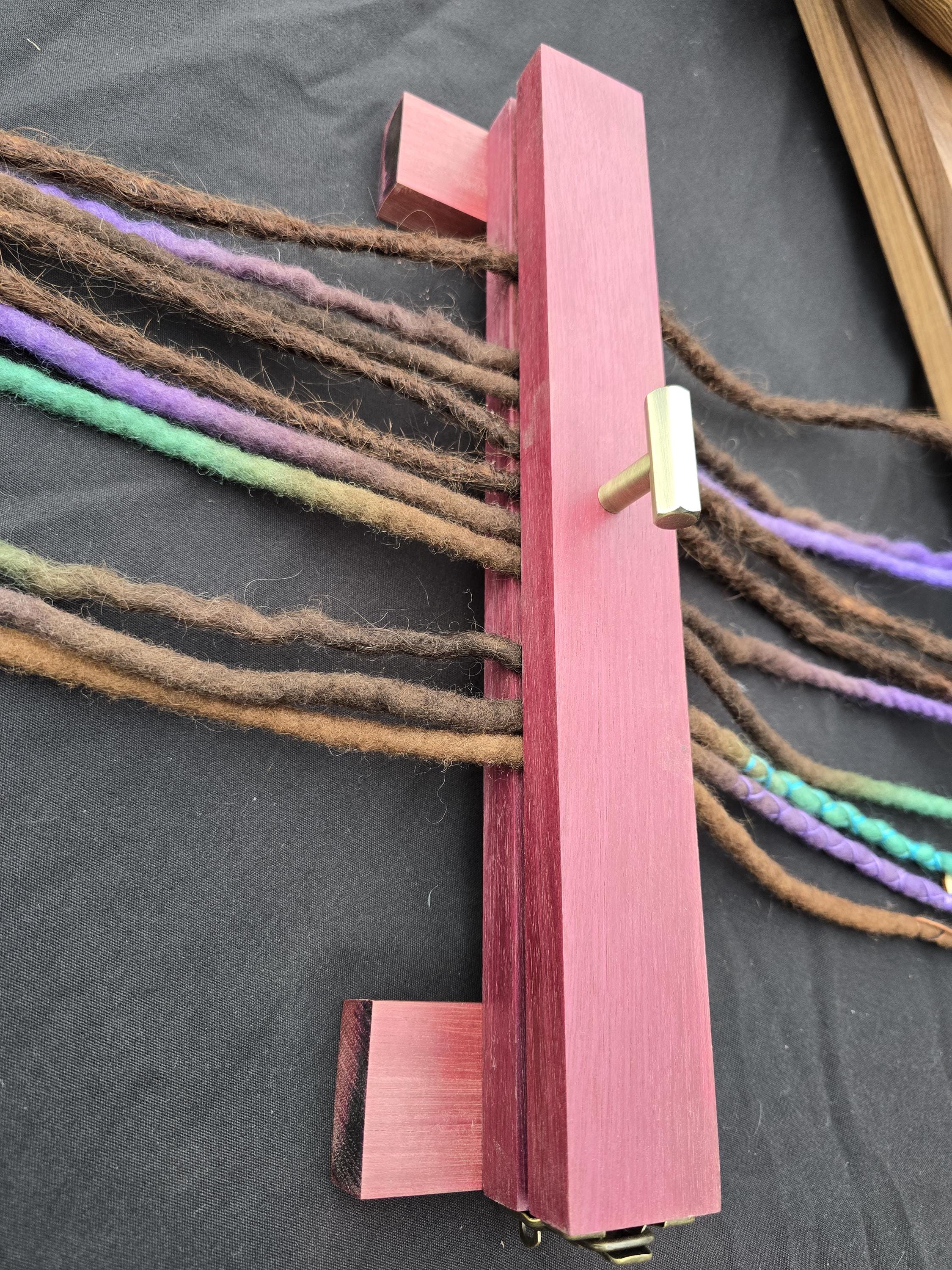 Wooden dreadlock making tool