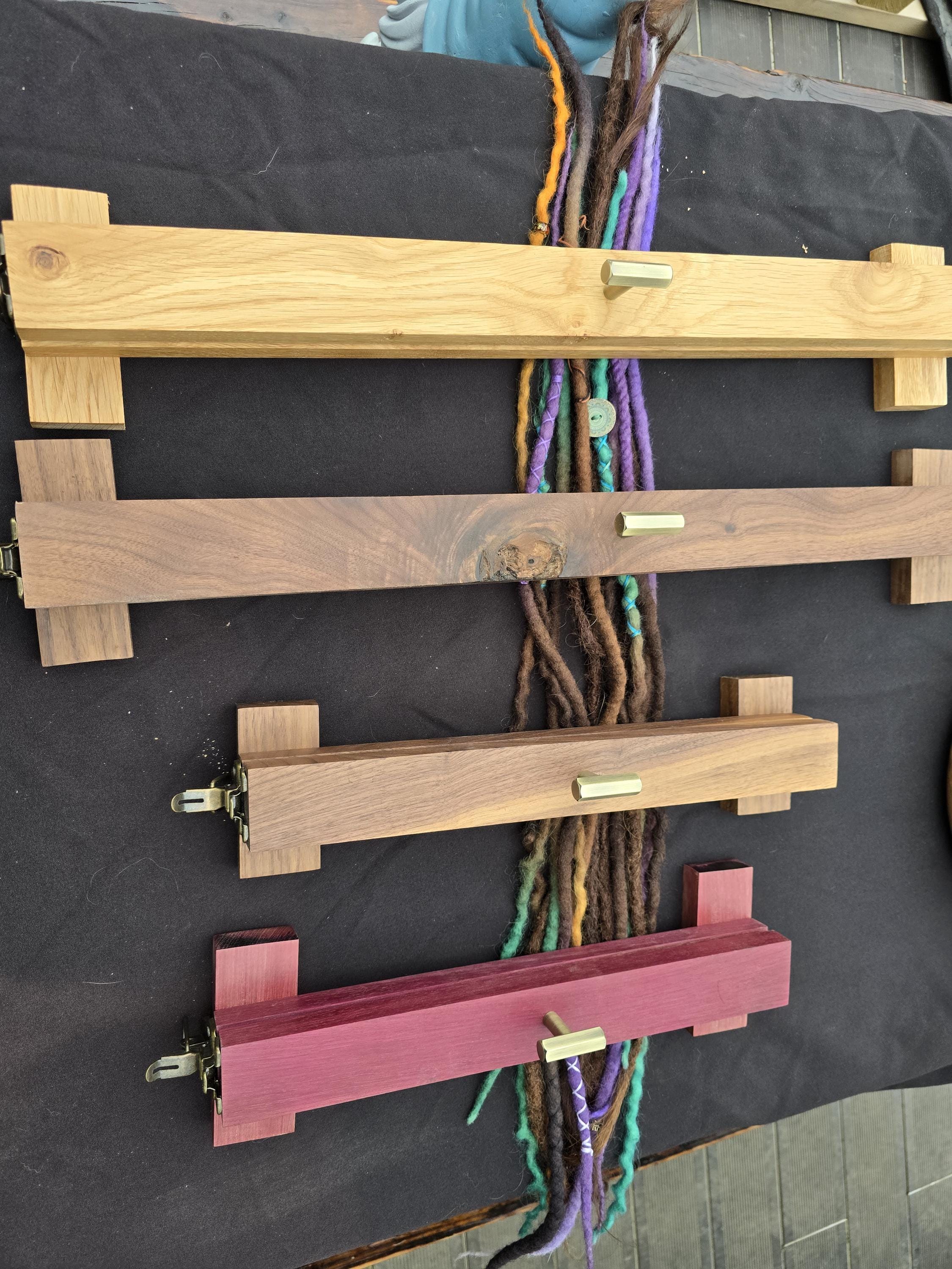 Wooden dreadlock making tool