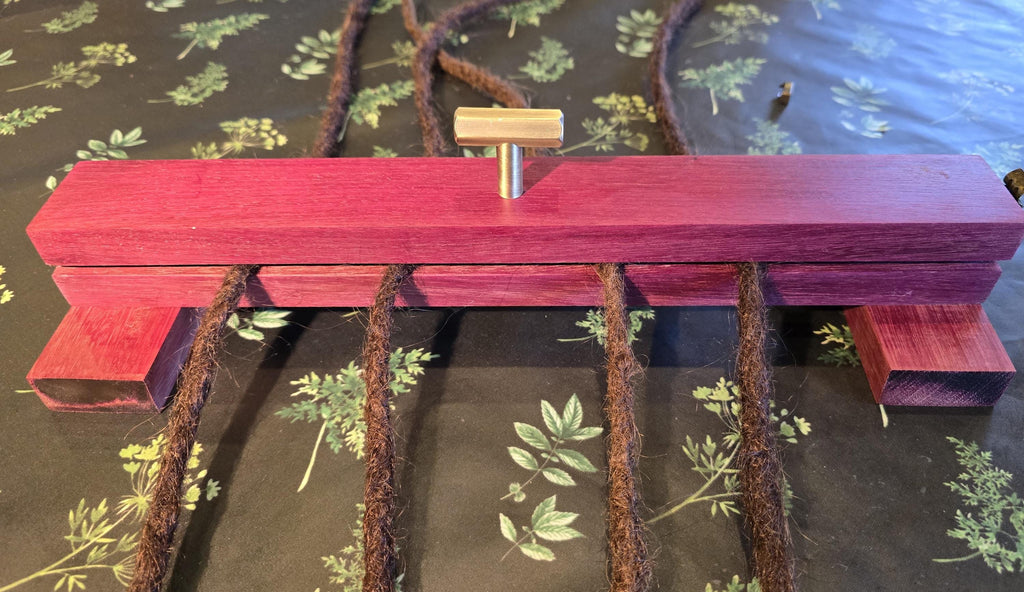 Wooden dreadlock making tool