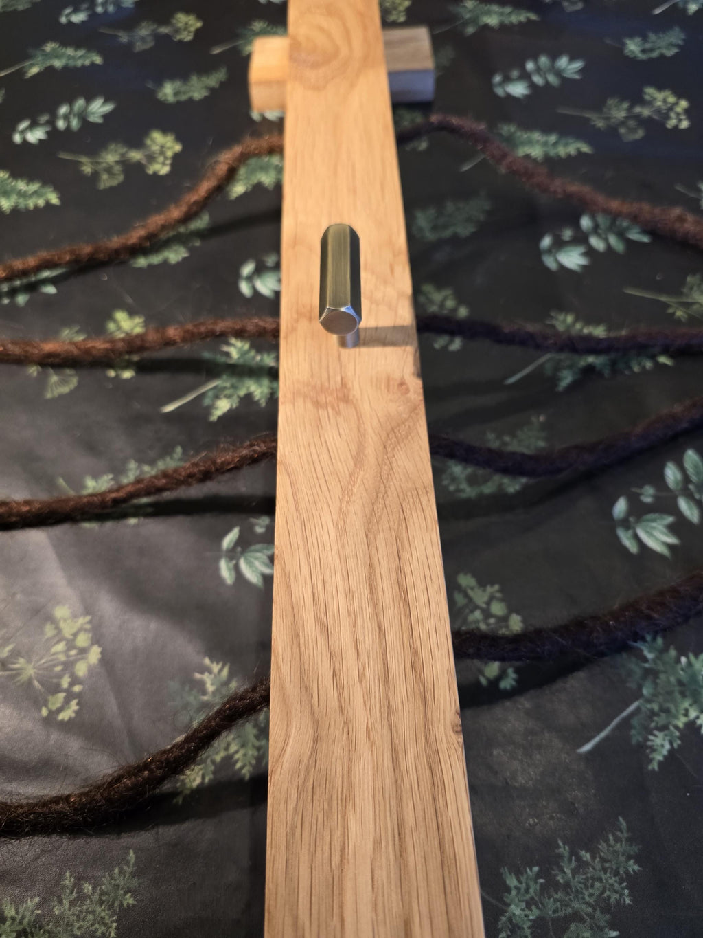 Wooden dreadlock making tool