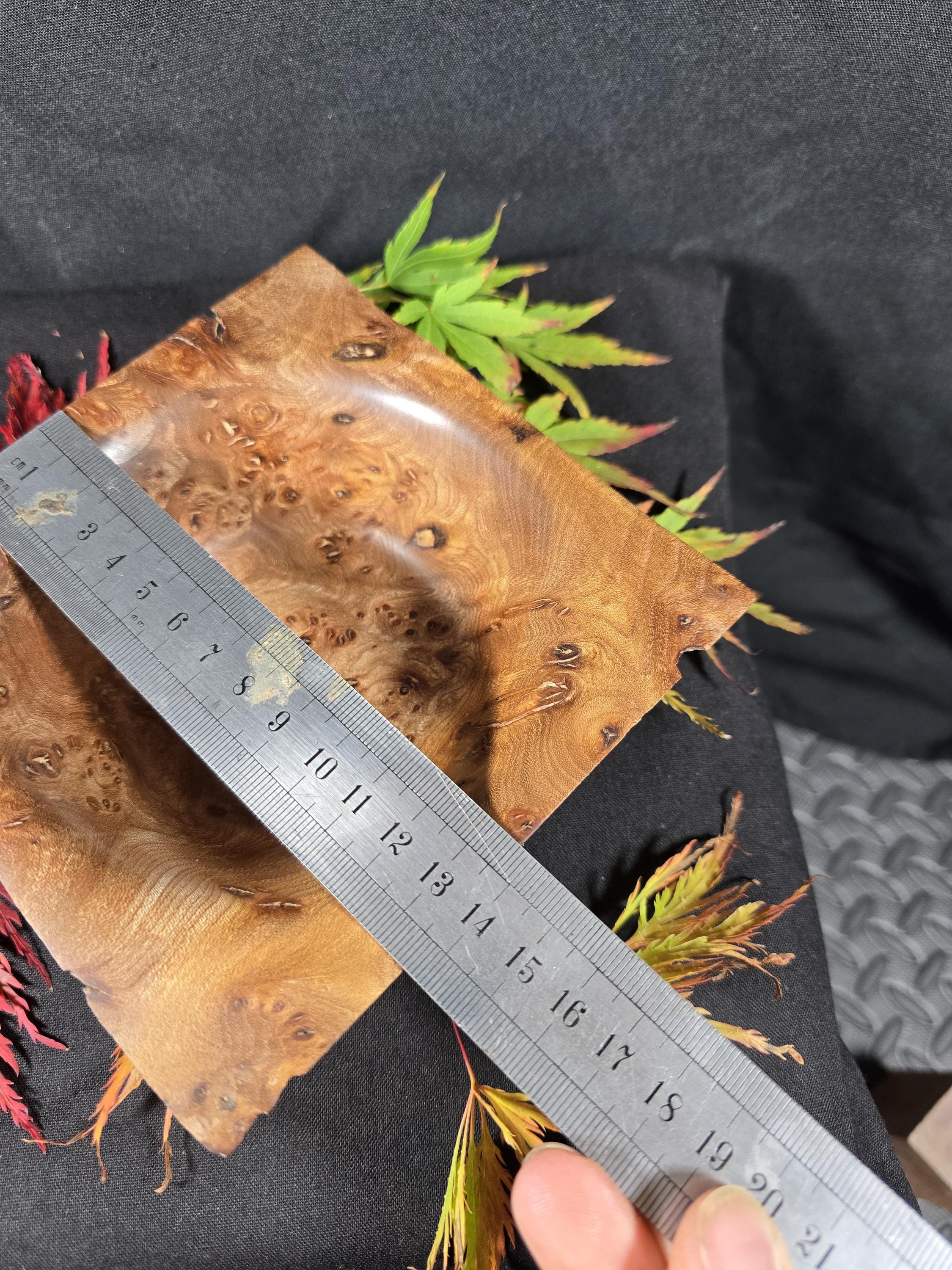 Square Elm Burr Bowl