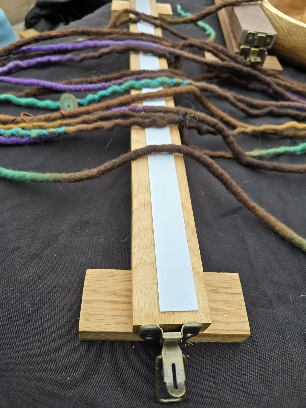 Wooden dreadlock making tool